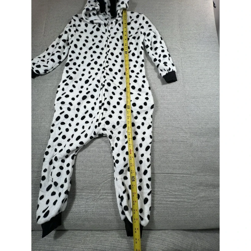 Dalmatian Dog Animal One‎ Piece Costume Soft Fleece Unisex Size 7/8 Years (130)